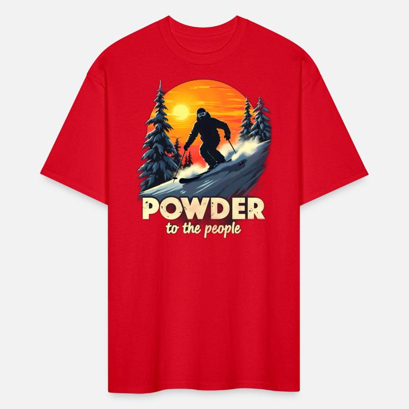 POWDER TO THE PEOPLE SKI LOVERS