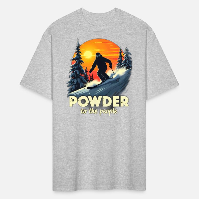 POWDER TO THE PEOPLE SKI LOVERS