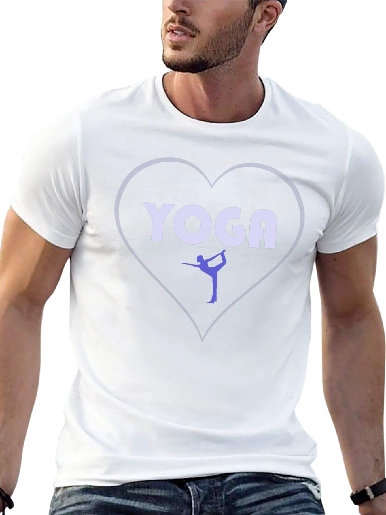Yoga Heart T-Shirt - Meditate in Style!
