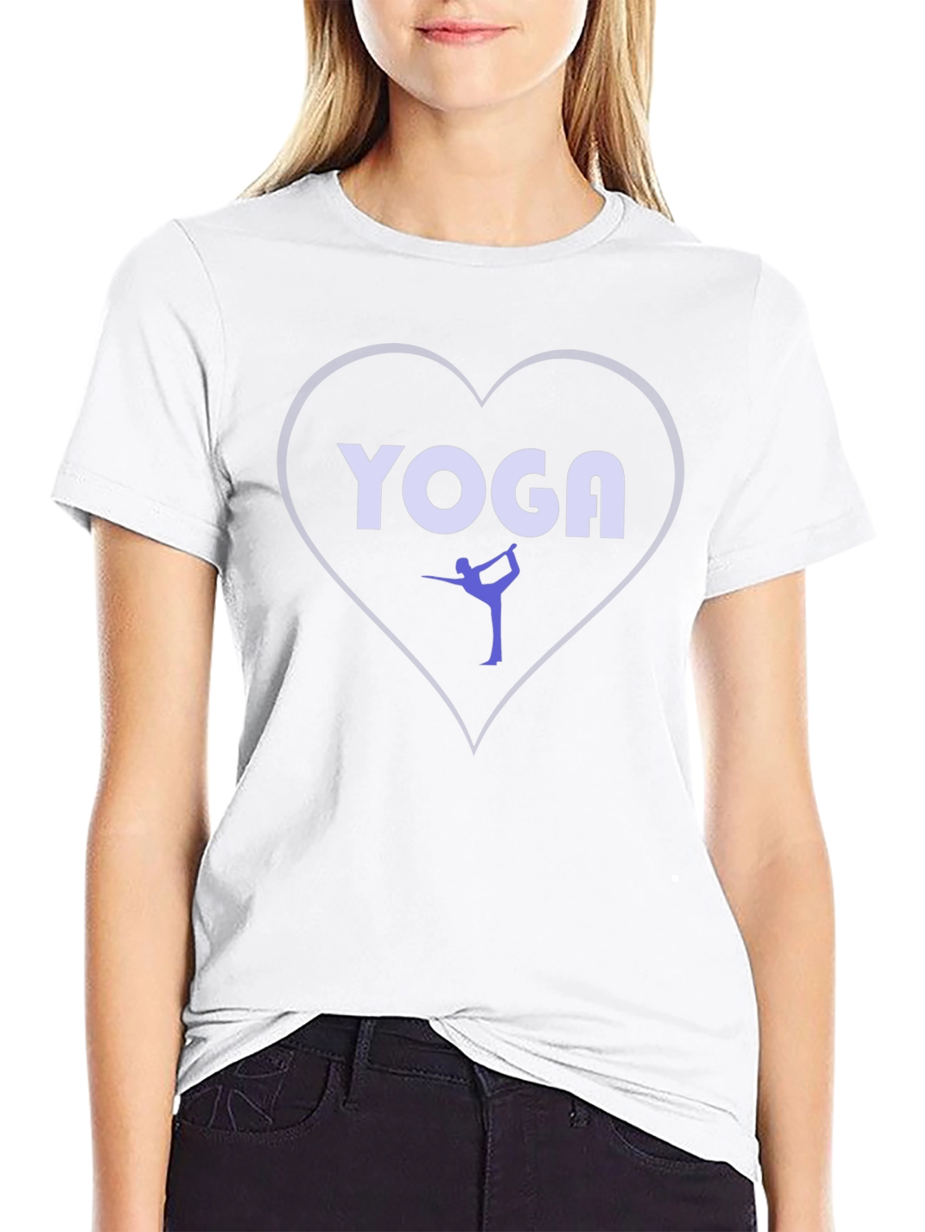Yoga Heart T-Shirt - Meditate in Style!
