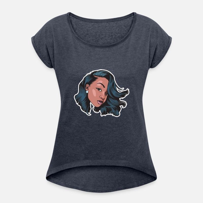 Pretty lady Fashion Model African American Ethnic