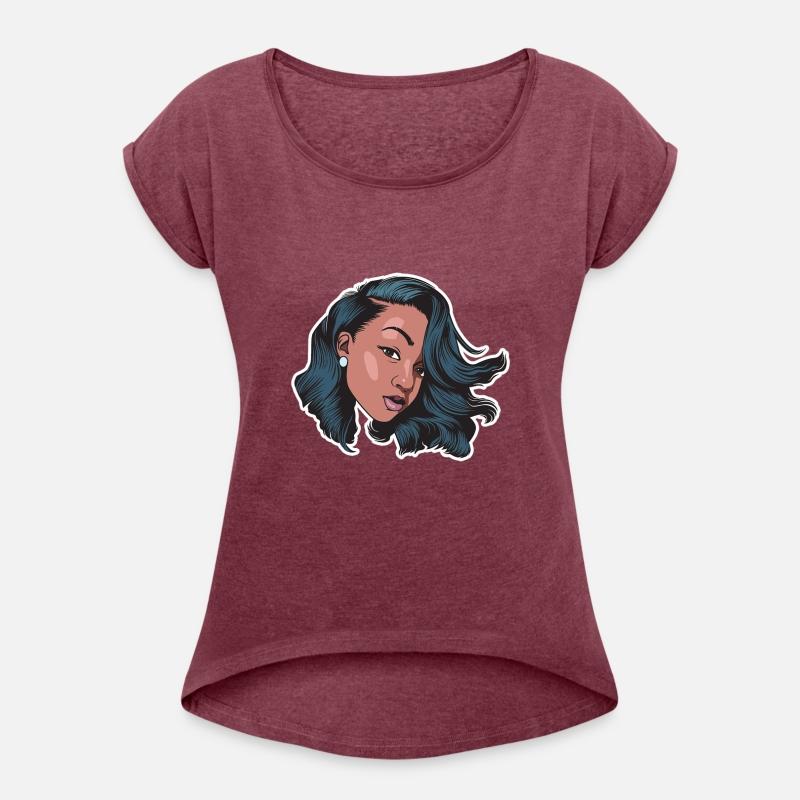 Pretty lady Fashion Model African American Ethnic