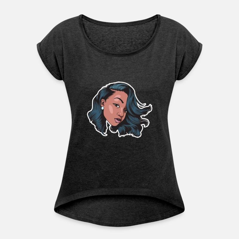 Pretty lady Fashion Model African American Ethnic