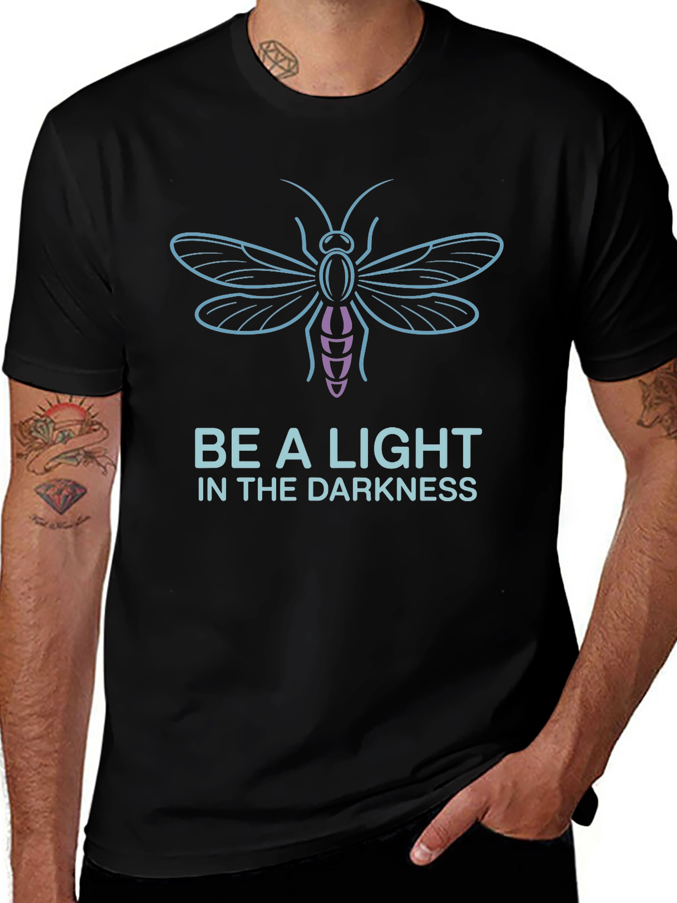 Be a Light in the Darkness Graphic Tee