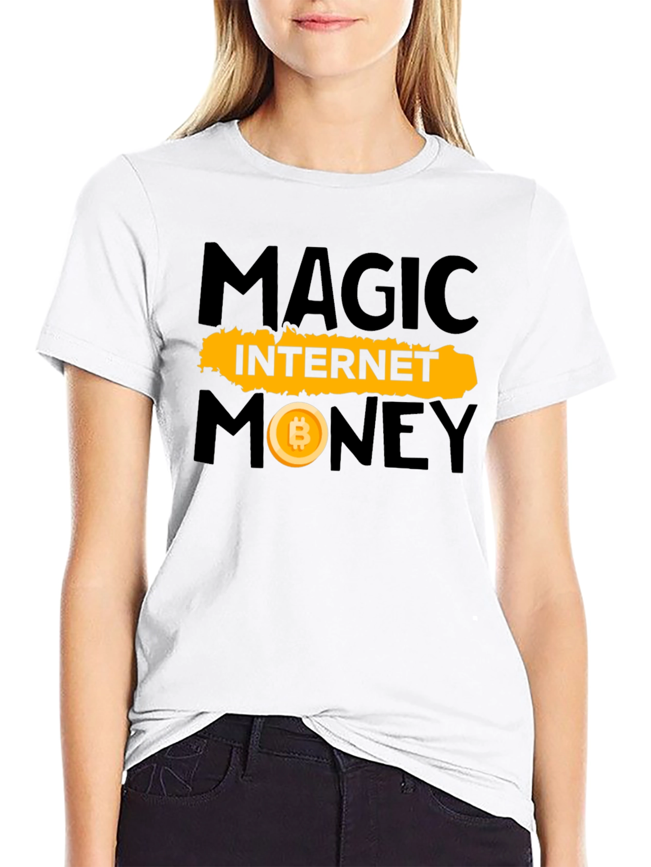 Magic Internet Money Black Graphic Tee