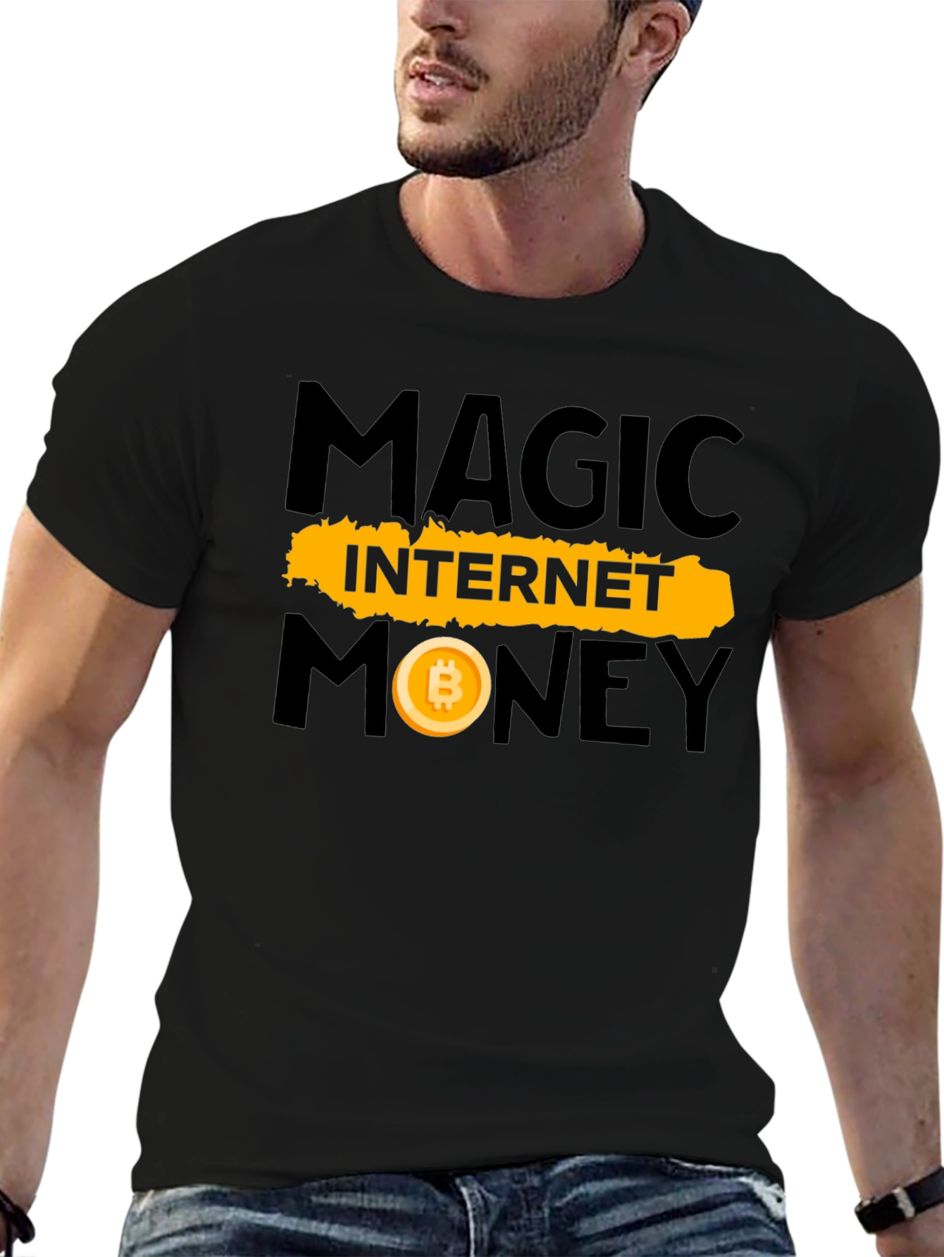 Magic Internet Money Black Graphic Tee