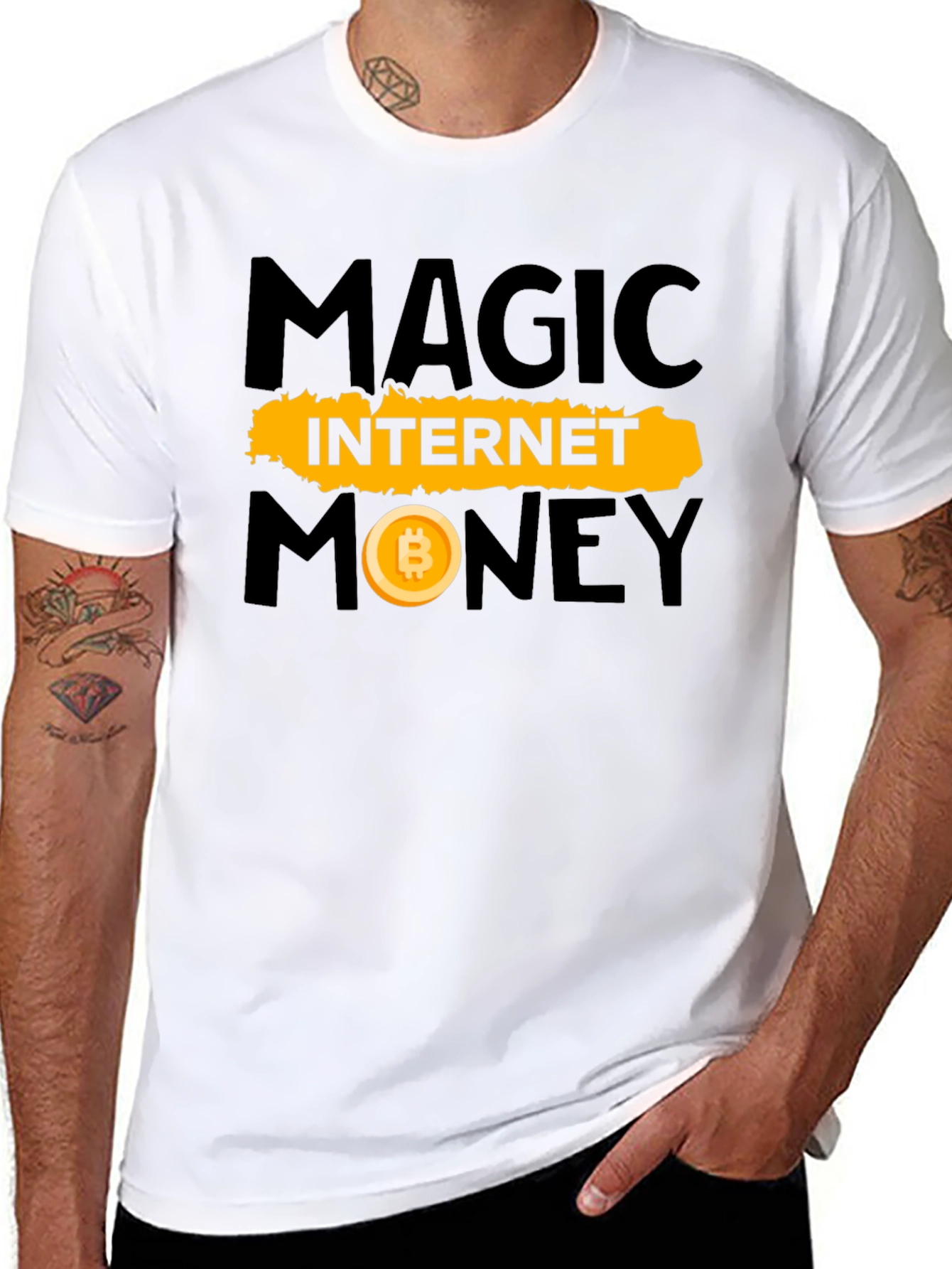Magic Internet Money Black Graphic Tee