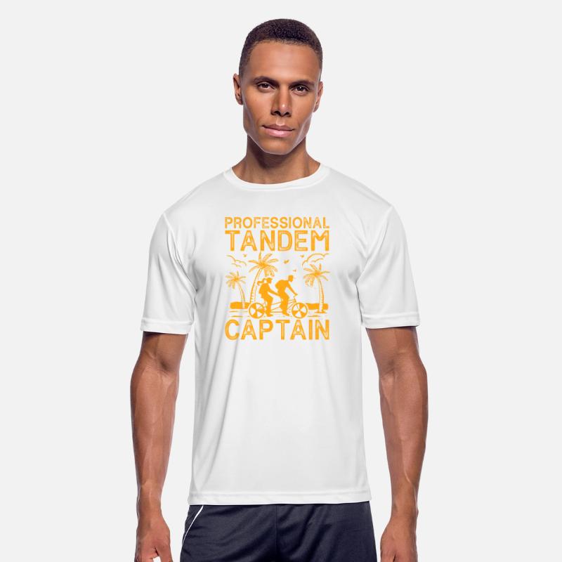 Professional Tandem Captain Couple Bicycle Biking