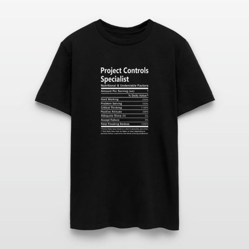 Project Controls Specialist T Shirt - Nutritional