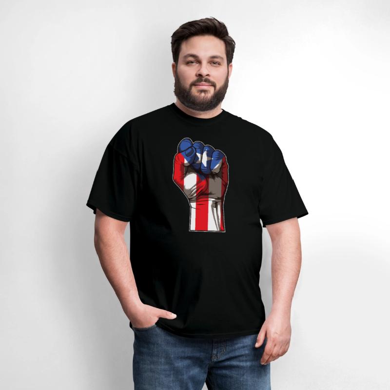 Puerto Rico Fist | Proud Boricua Flag