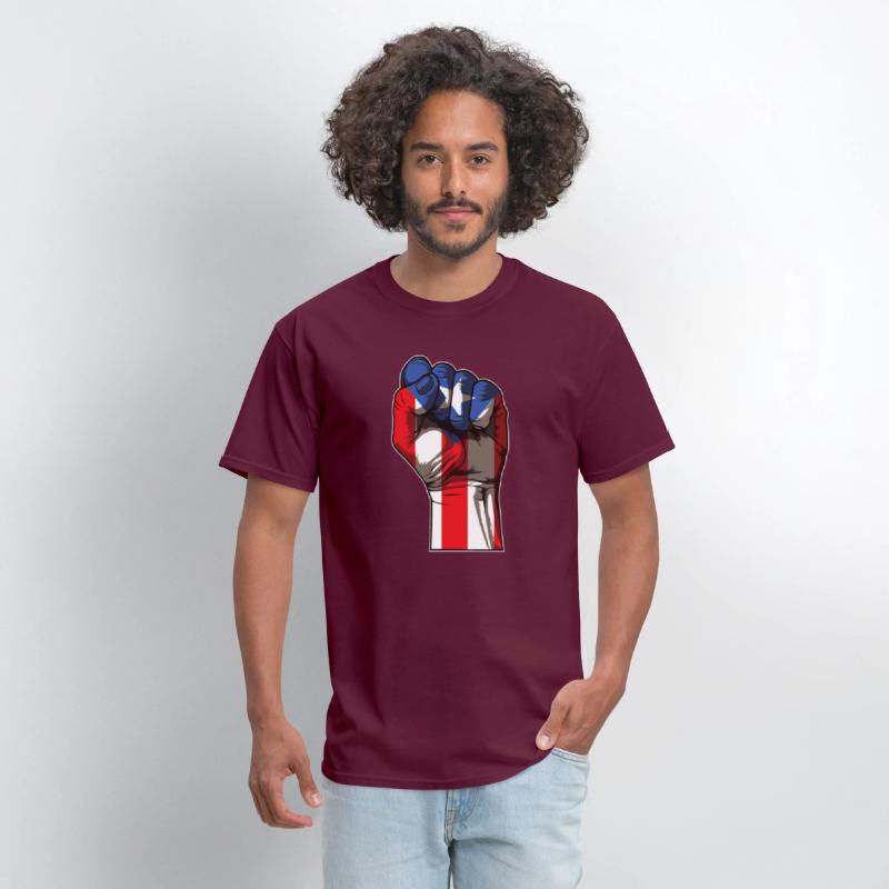 Puerto Rico Fist | Proud Boricua Flag