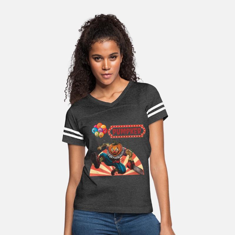 PUMPKER The Sinister Clown Pumpkin HalloweenTShirt