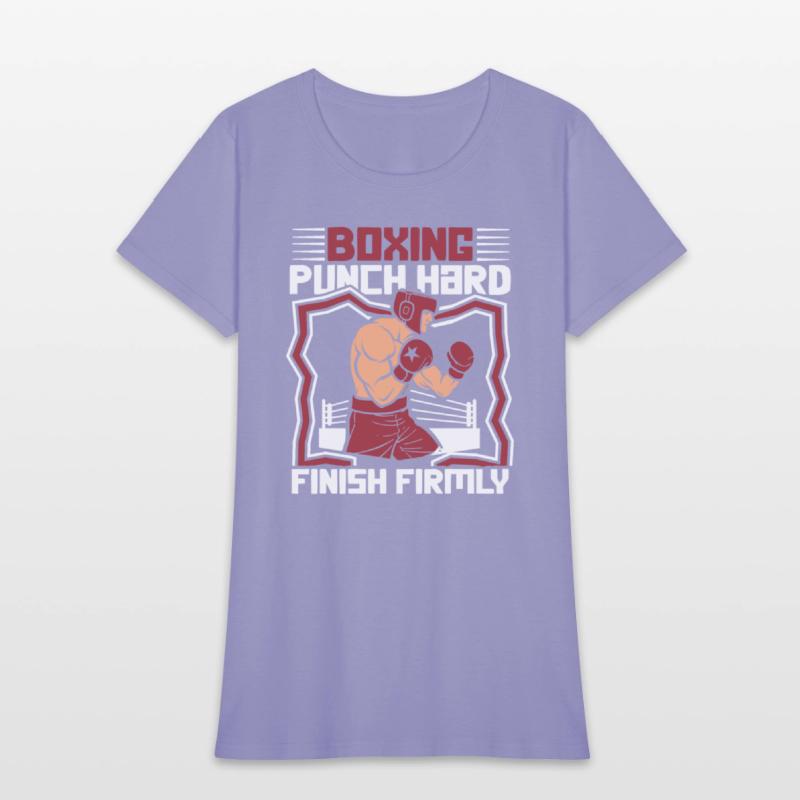 Punch Hard Finish Firmly Kickboxer Fan Muay Thai