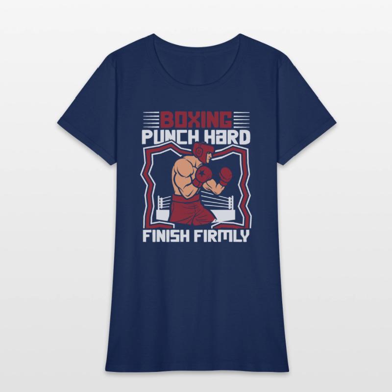Punch Hard Finish Firmly Kickboxer Fan Muay Thai
