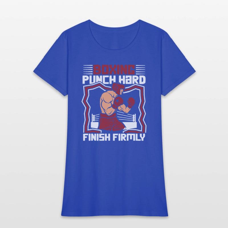 Punch Hard Finish Firmly Kickboxer Fan Muay Thai
