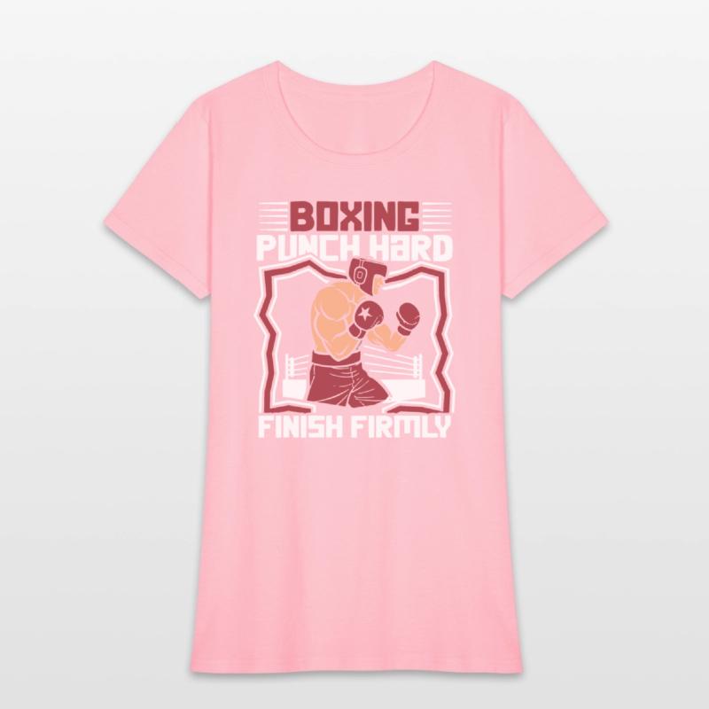 Punch Hard Finish Firmly Kickboxer Fan Muay Thai