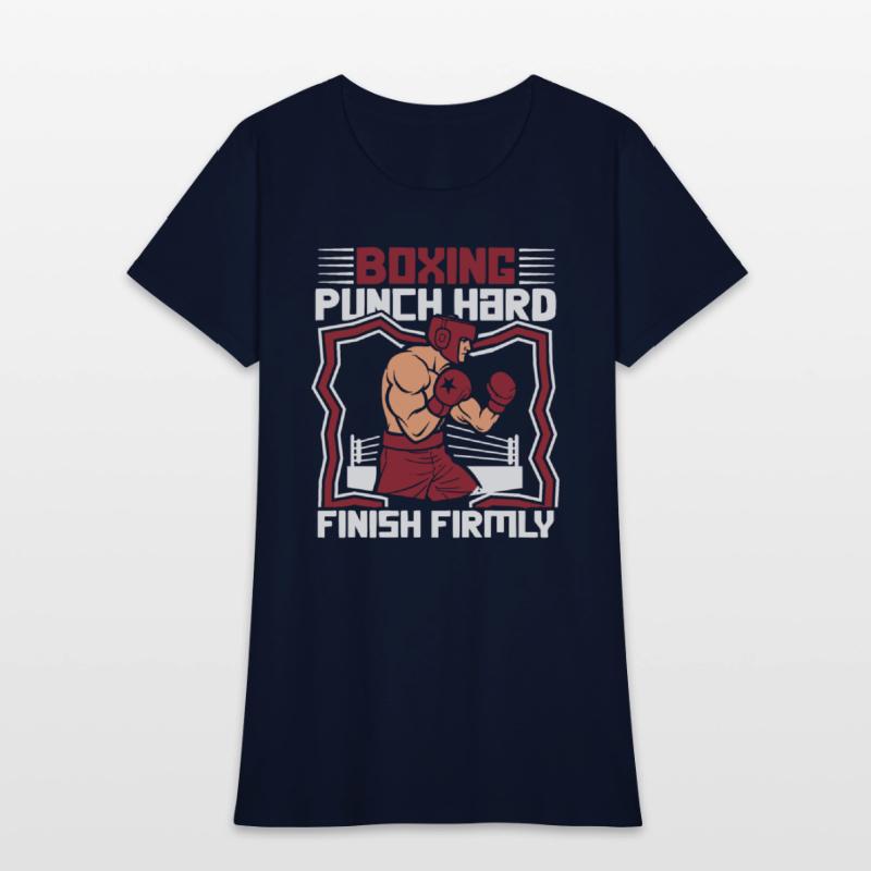 Punch Hard Finish Firmly Kickboxer Fan Muay Thai