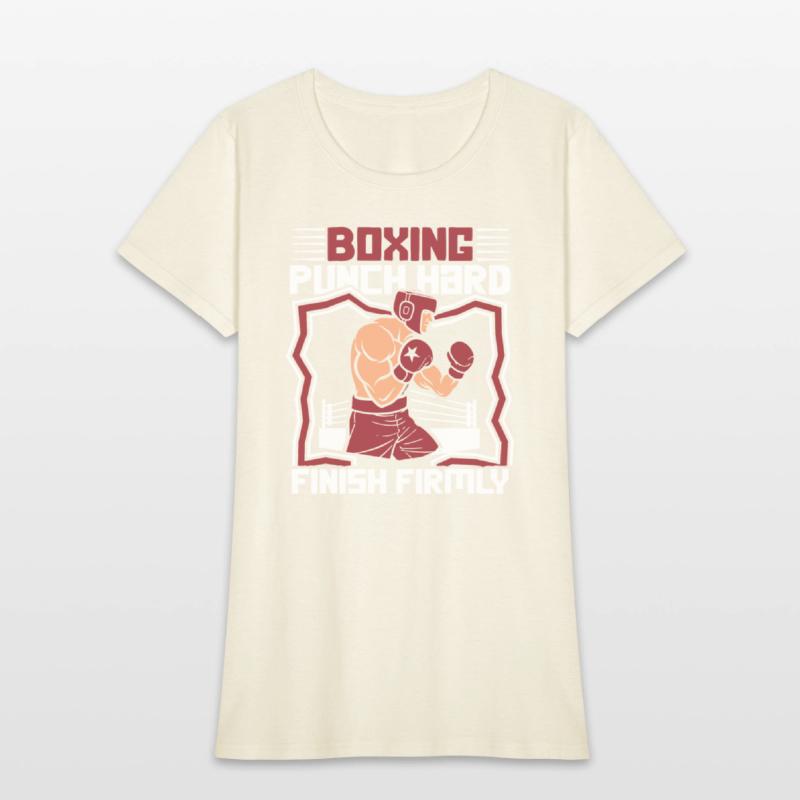 Punch Hard Finish Firmly Kickboxer Fan Muay Thai