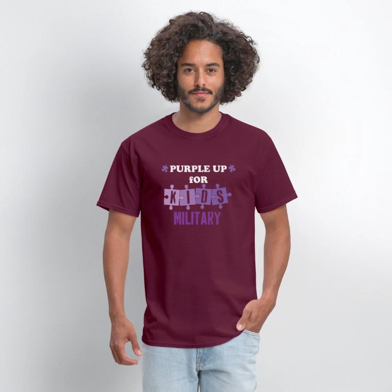 Purple up for military kids