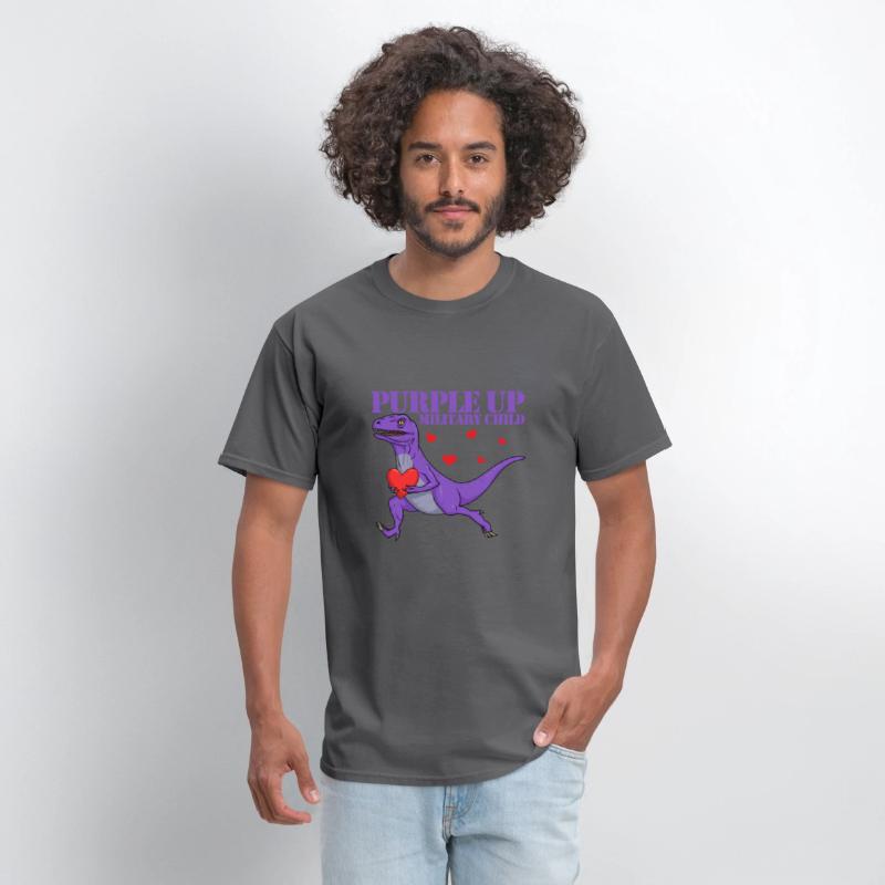 Purple Up Military Child Raptor Dinosaur Boys