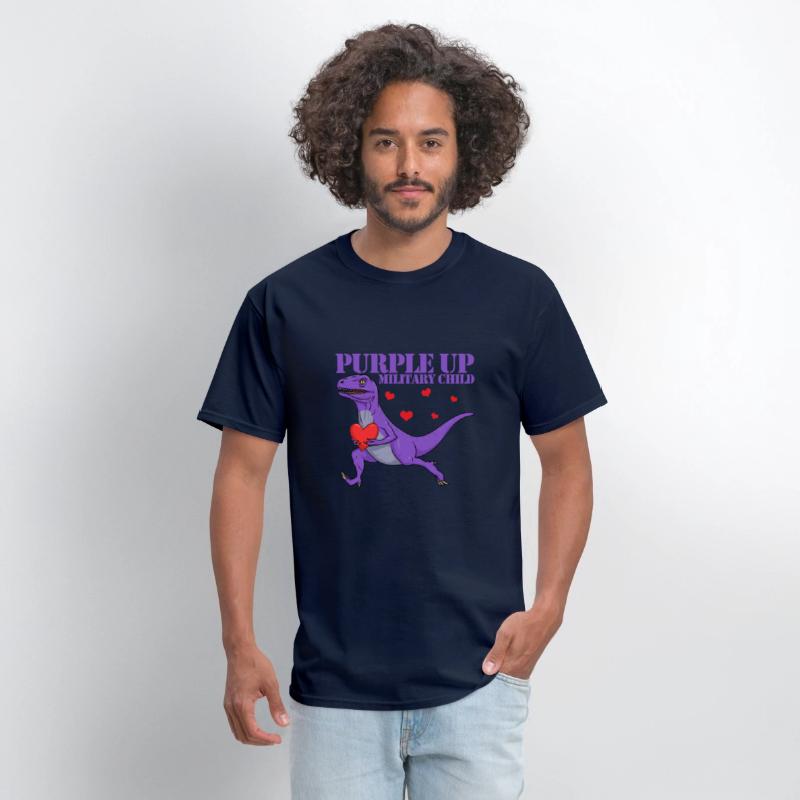 Purple Up Military Child Raptor Dinosaur Boys
