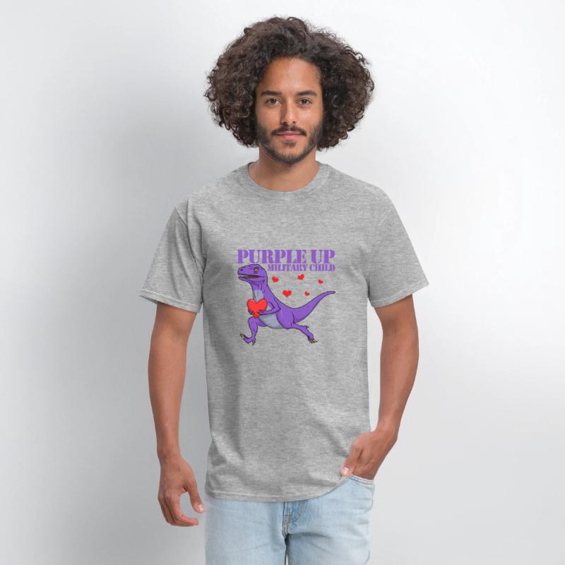 Purple Up Military Child Raptor Dinosaur Boys