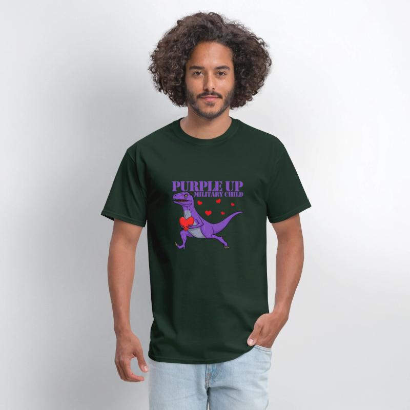 Purple Up Military Child Raptor Dinosaur Boys