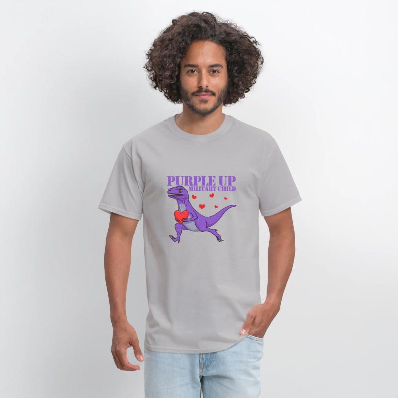 Purple Up Military Child Raptor Dinosaur Boys