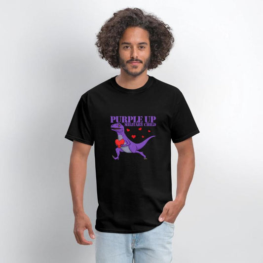 Purple Up Military Child Raptor Dinosaur Boys