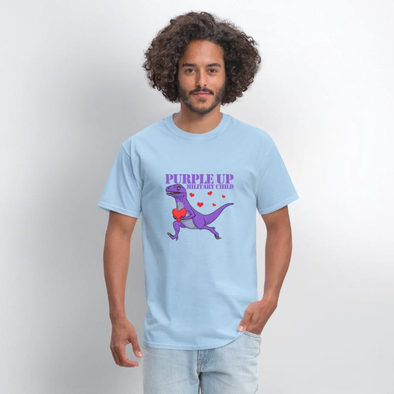 Purple Up Military Child Raptor Dinosaur Boys