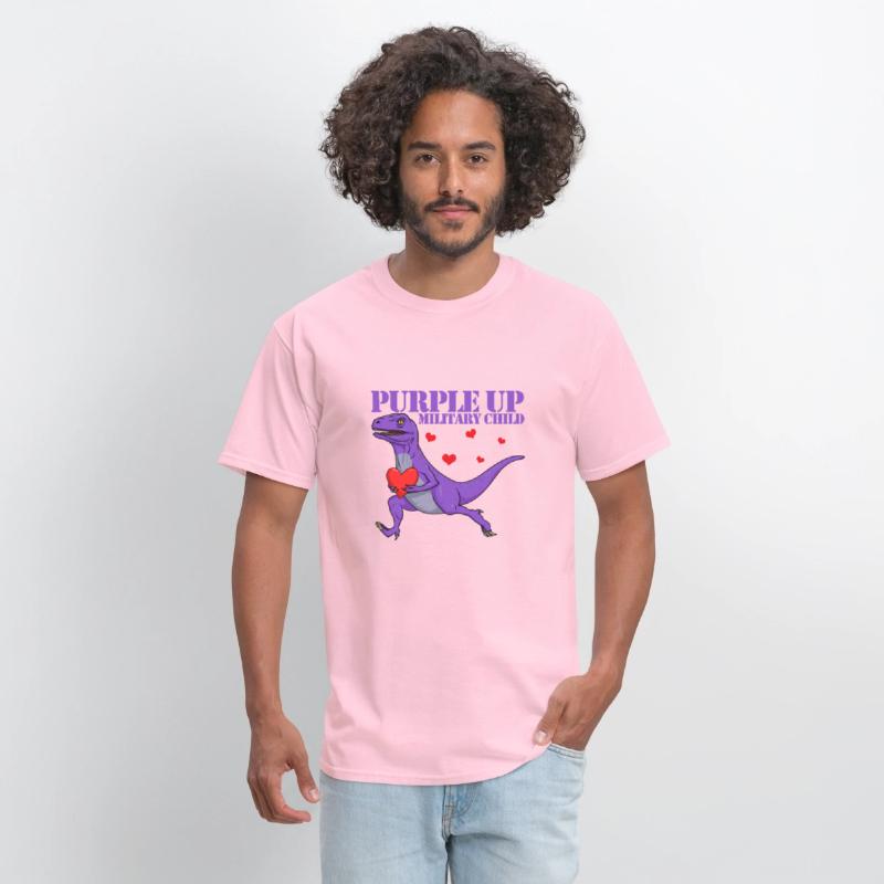 Purple Up Military Child Raptor Dinosaur Boys