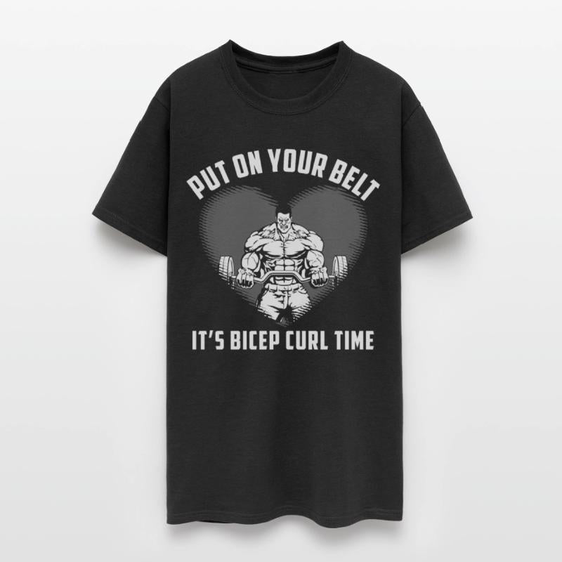 Put On Your Belt. It's Bicep Curl Time