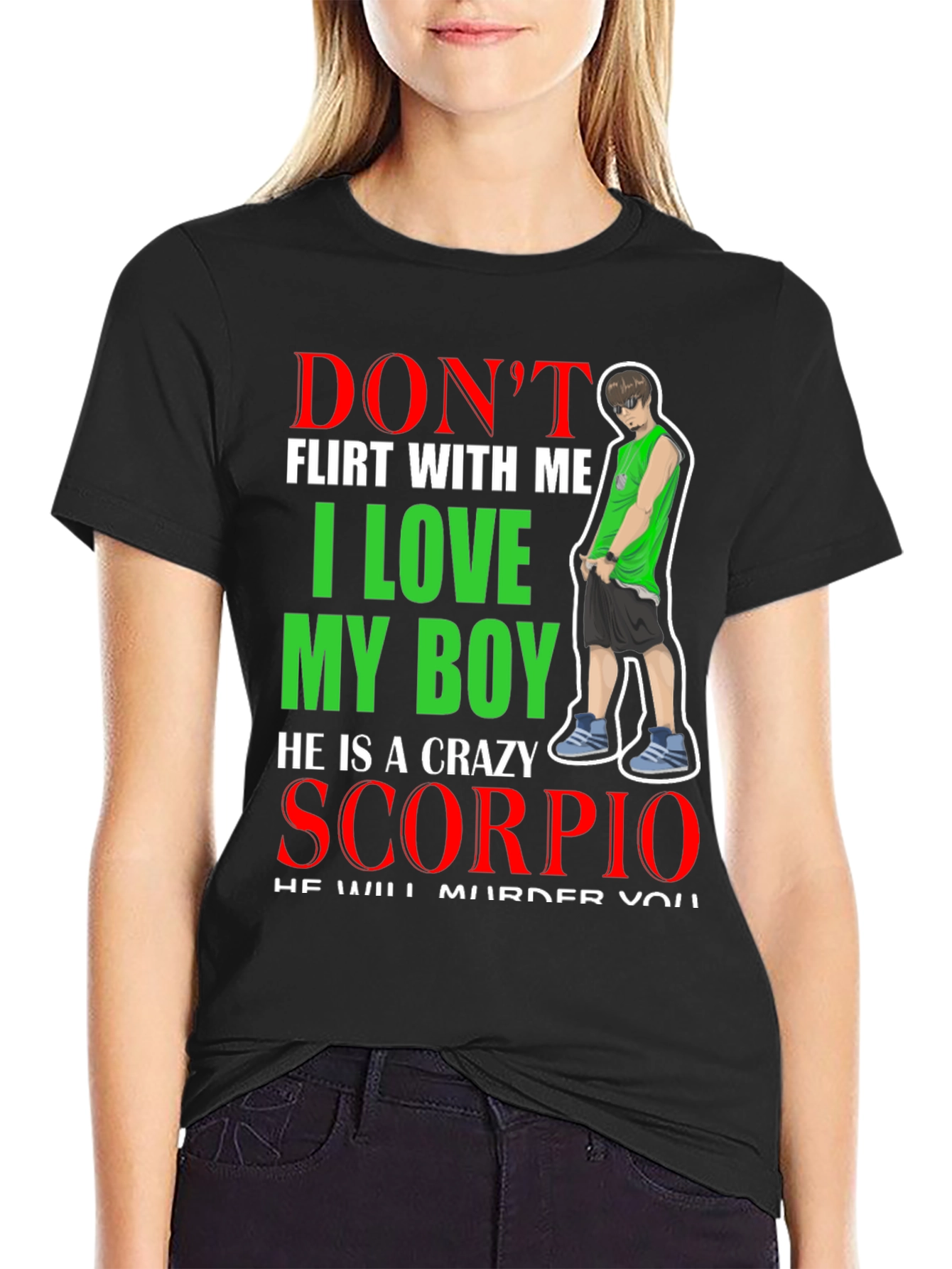 Dont Flirt With Me I Love My Boy T-Shirt