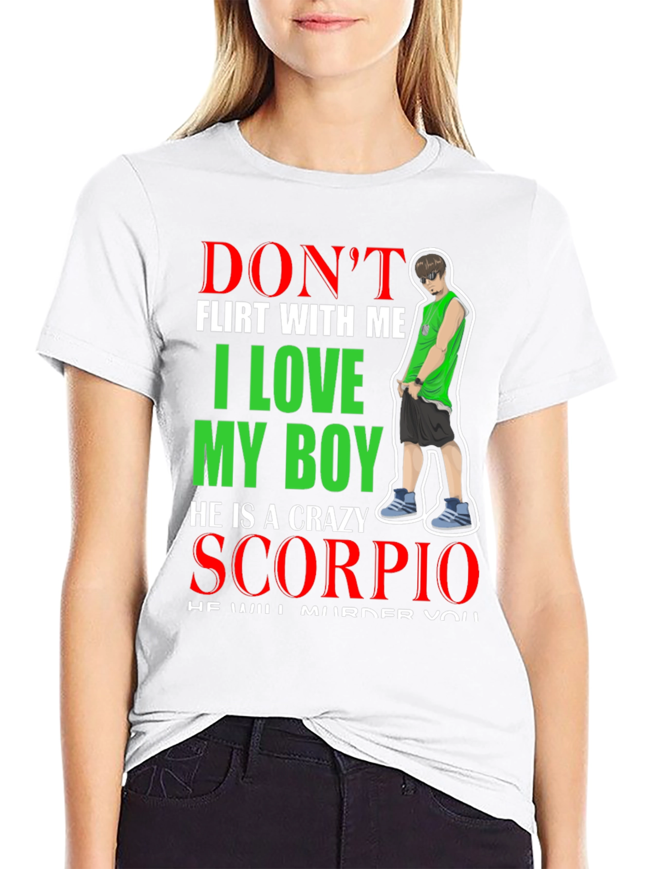 Dont Flirt With Me I Love My Boy T-Shirt
