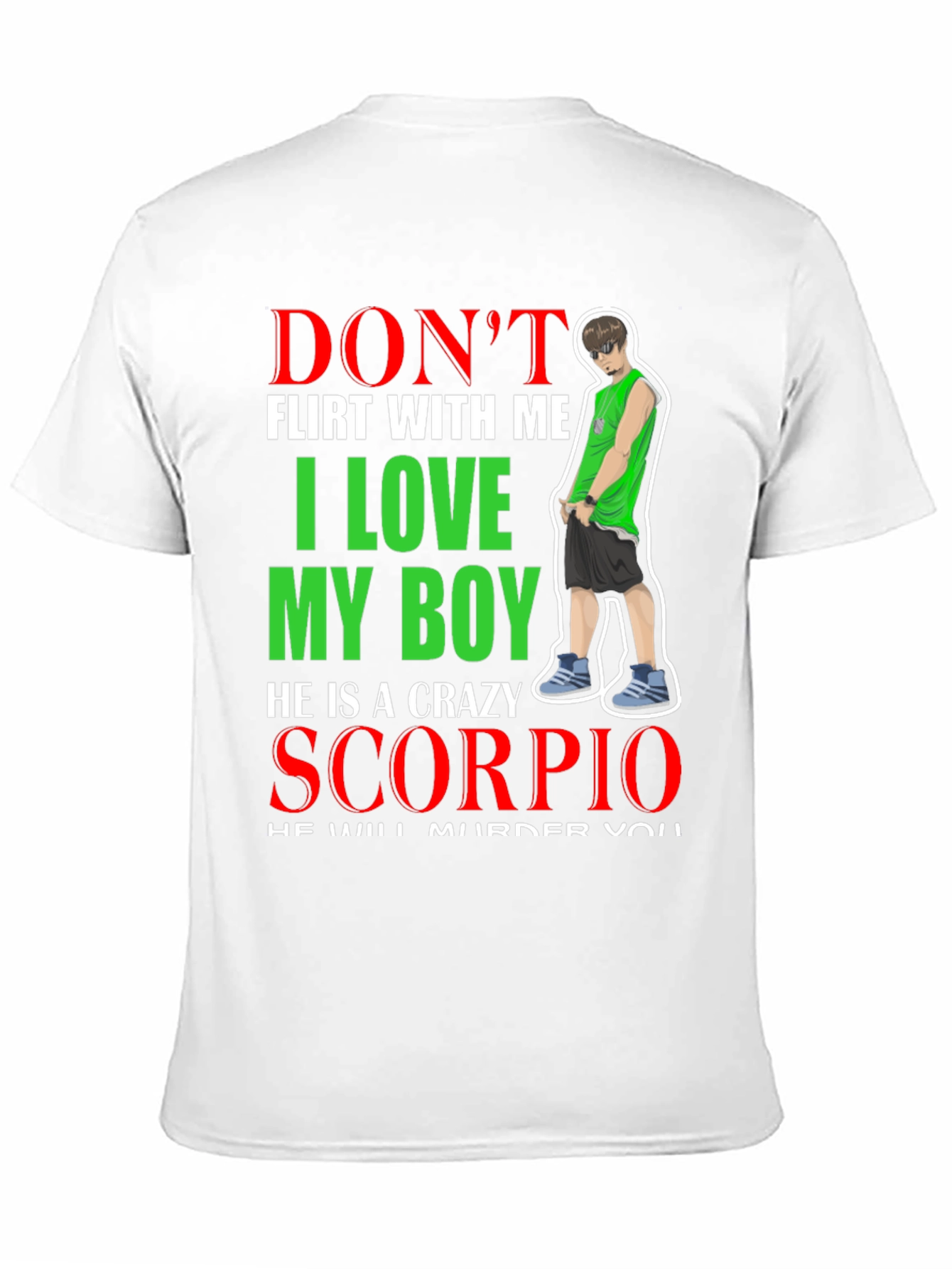 Dont Flirt With Me I Love My Boy T-Shirt