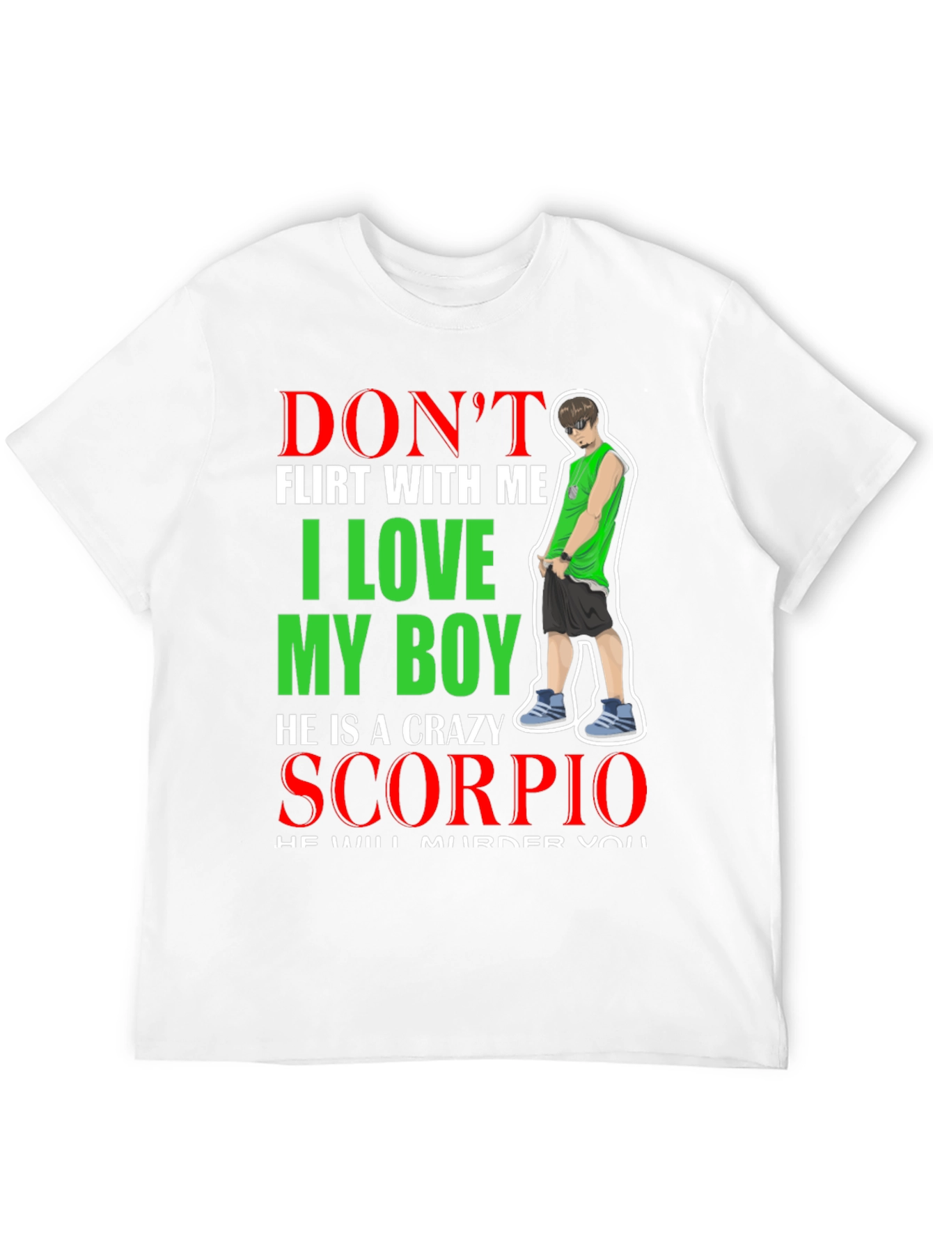 Dont Flirt With Me I Love My Boy T-Shirt