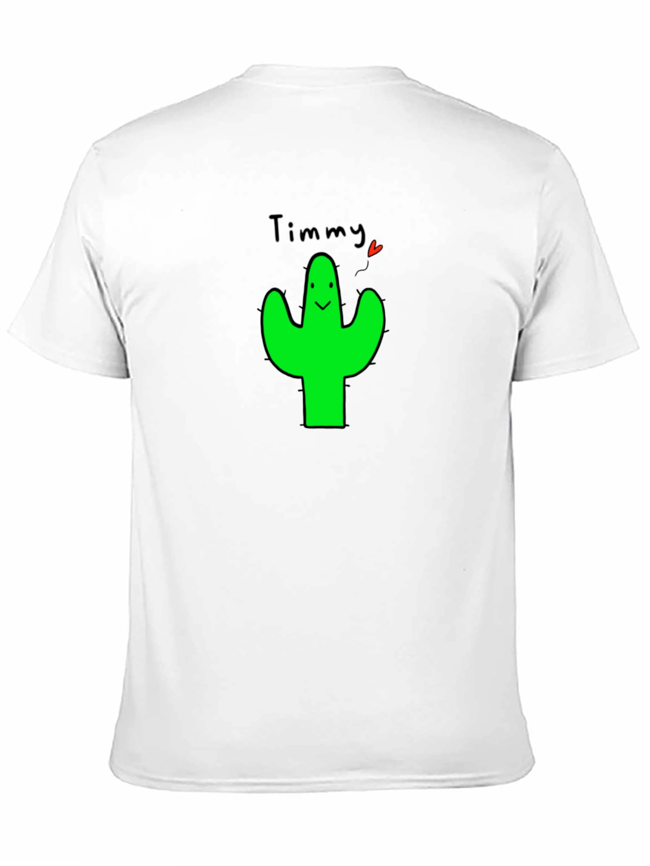 Timmy Cactus Graphic T-Shirt - Cute & Trendy
