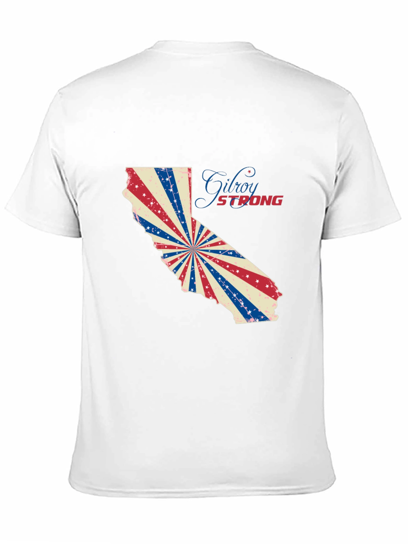 Gilroy Strong California Graphic T-Shirt