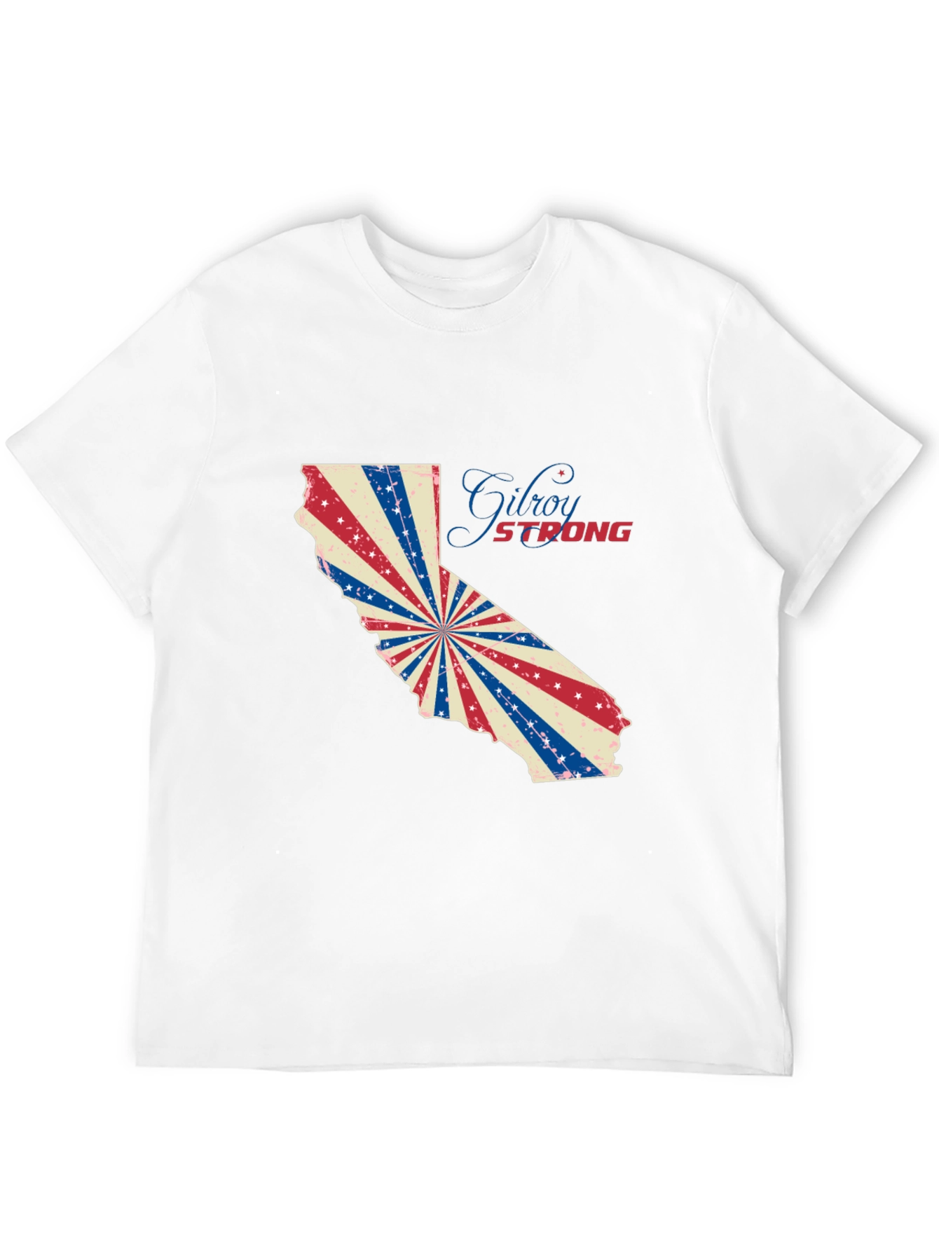 Gilroy Strong California Graphic T-Shirt