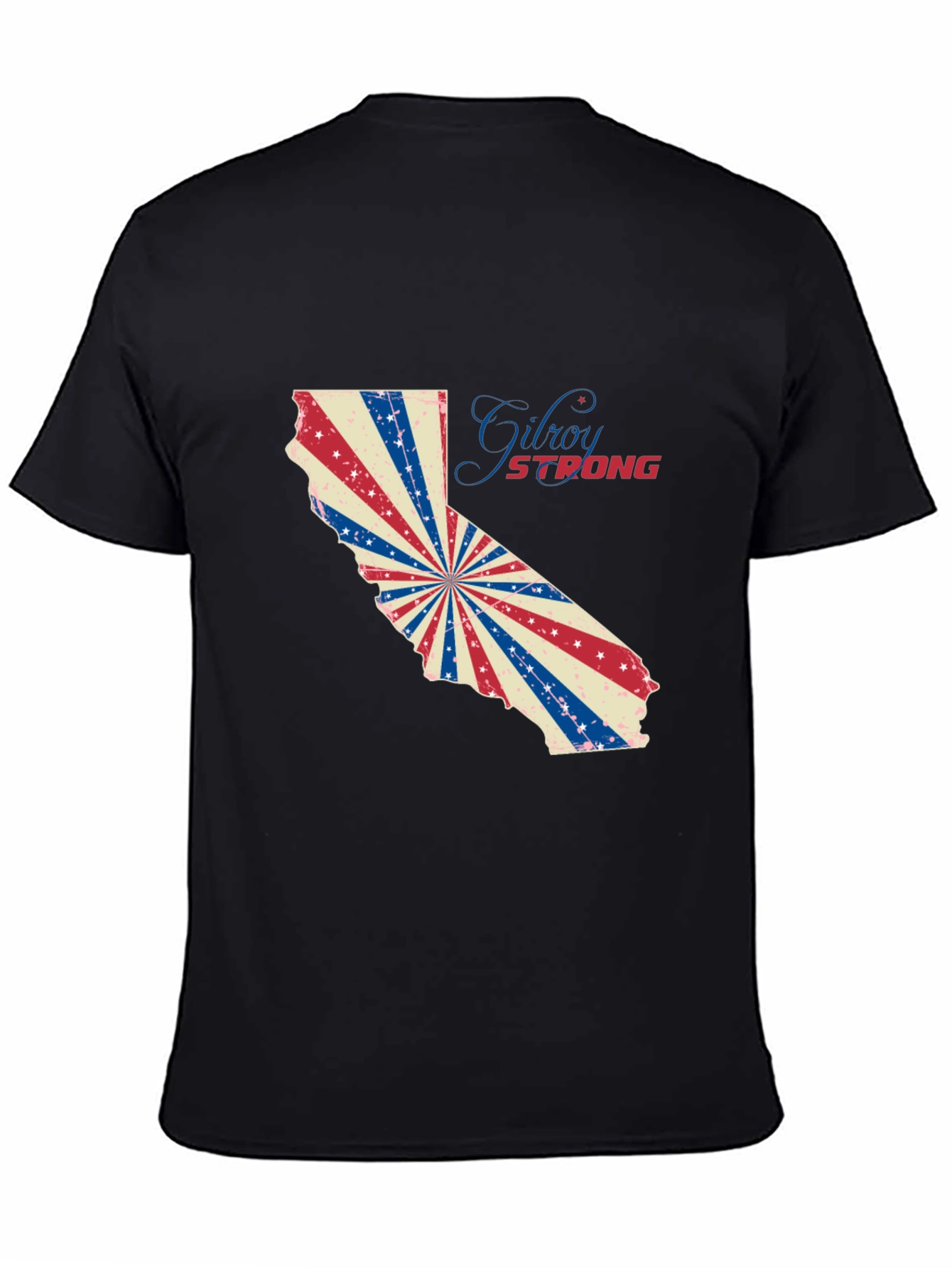 Gilroy Strong California Graphic T-Shirt