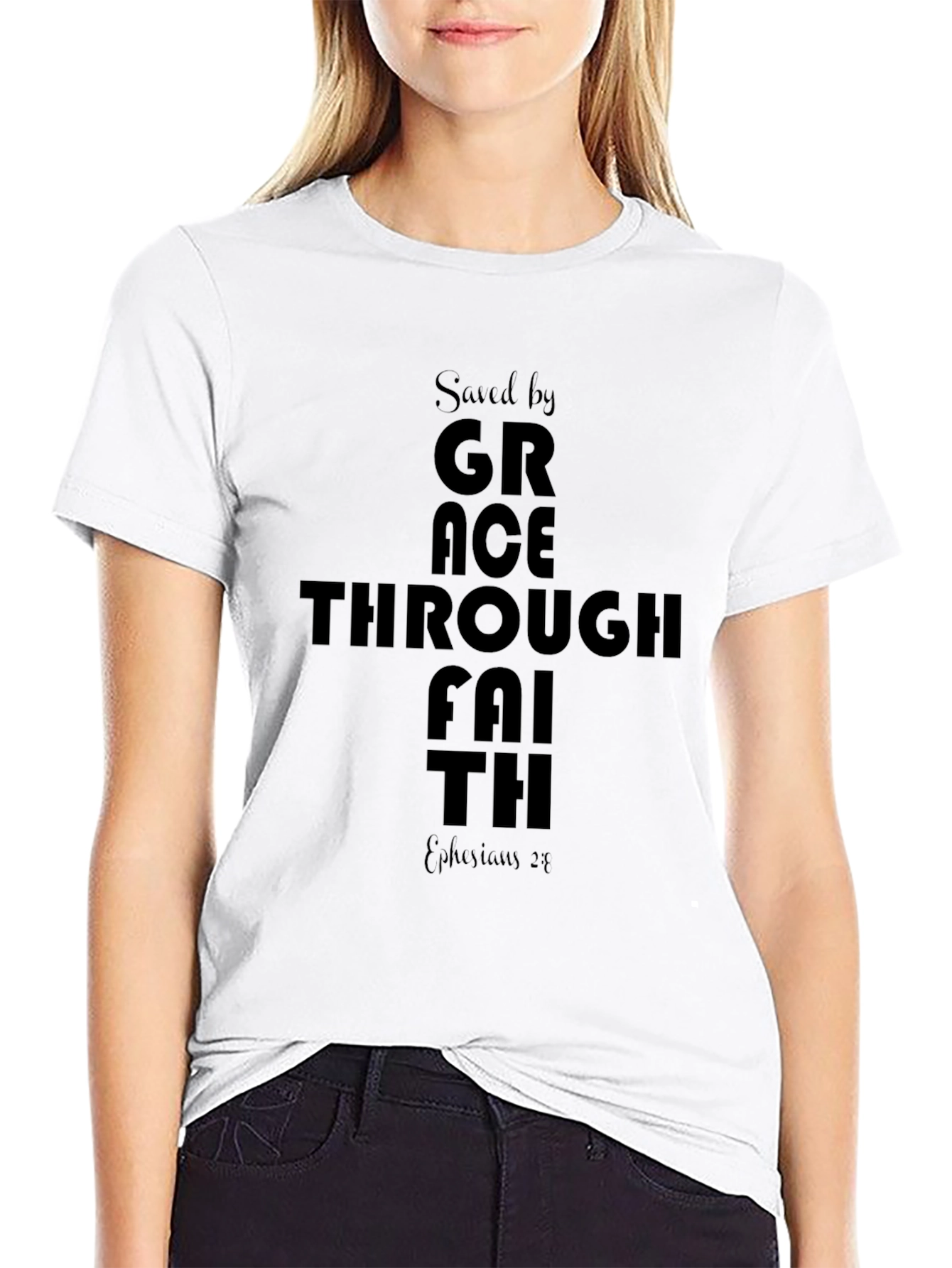 Saved by Grace Through Faith T-Shirt