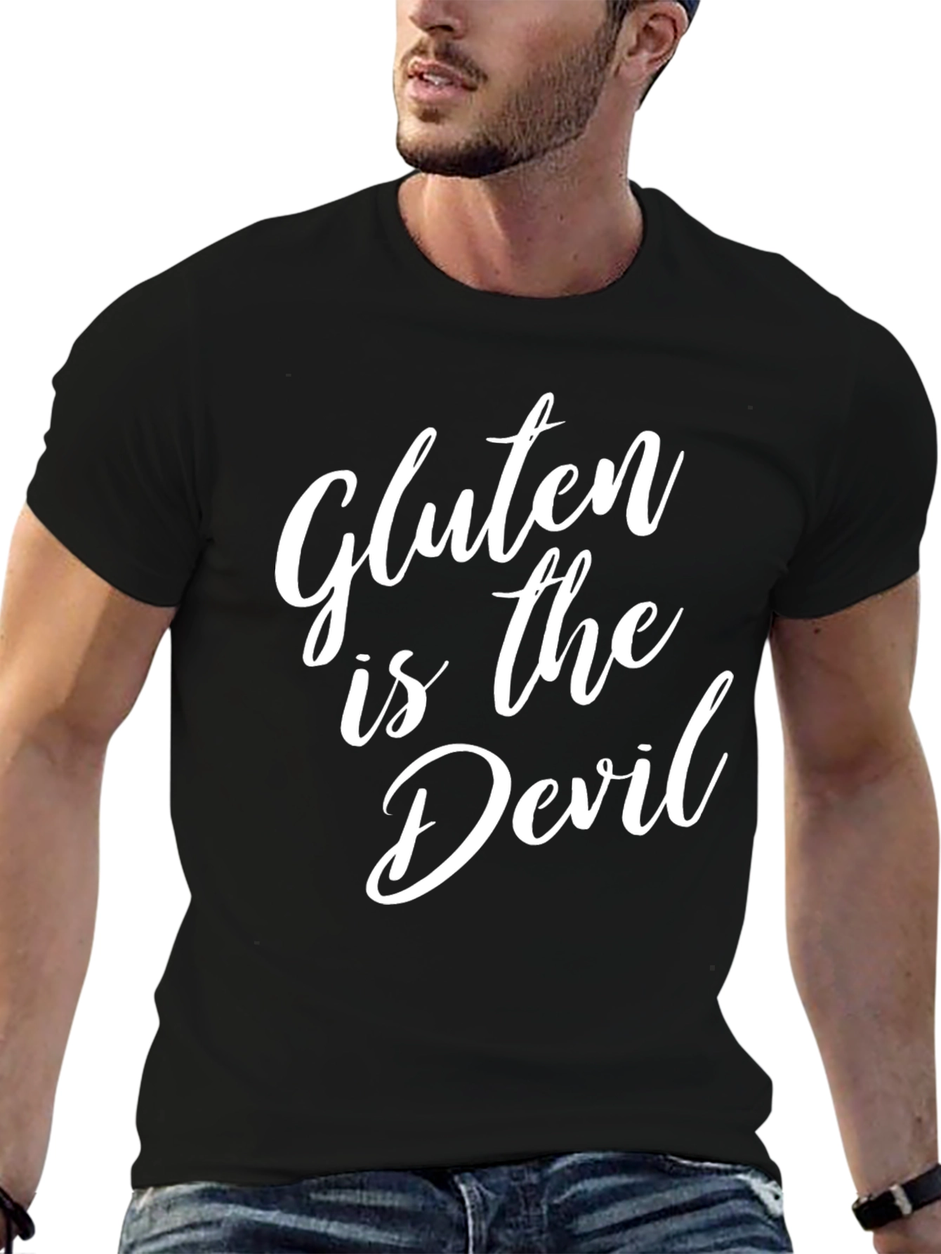 Gluten is the Devil Graphic Tee