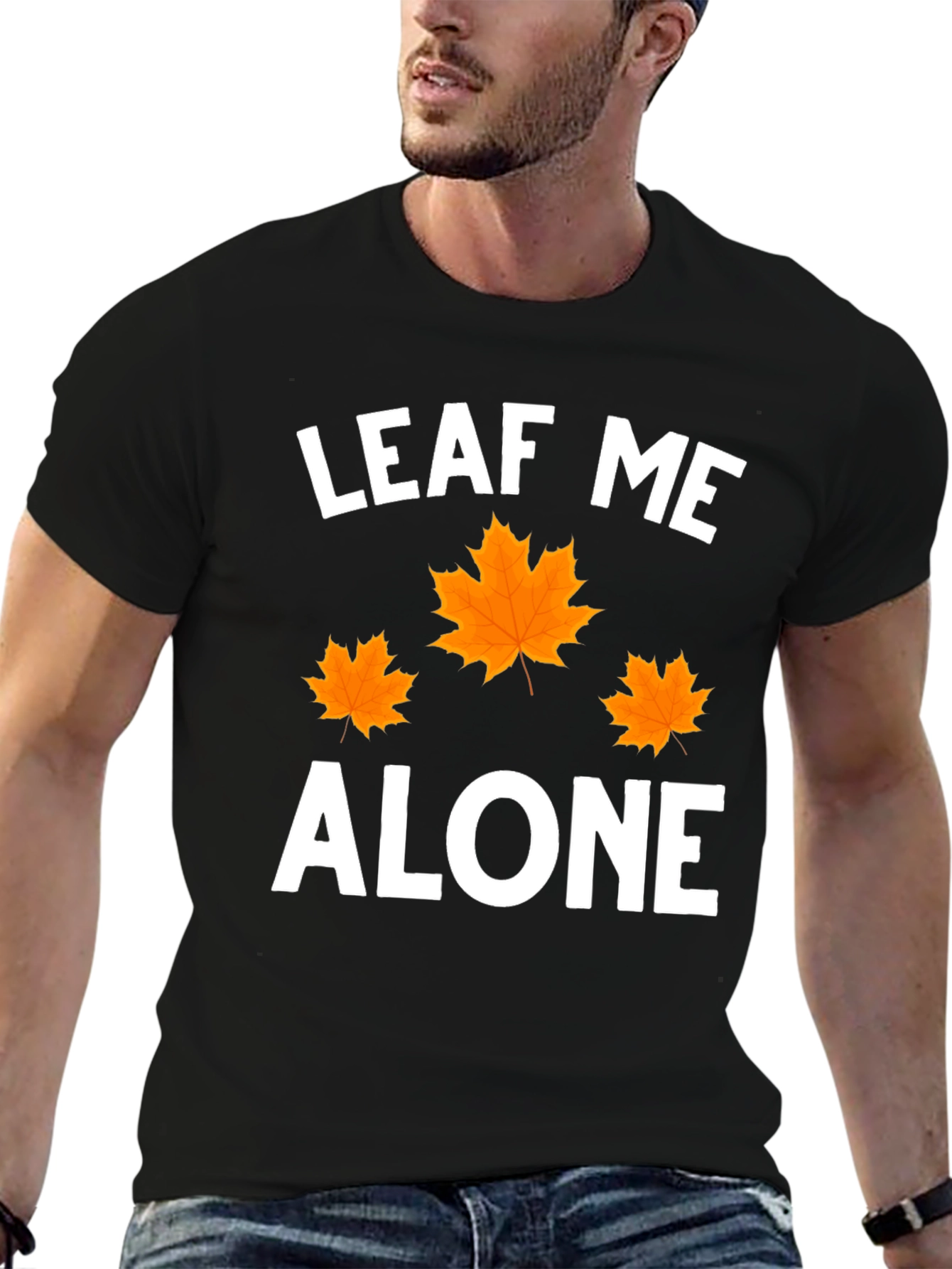 Leaf Me Alone Graphic T-Shirt