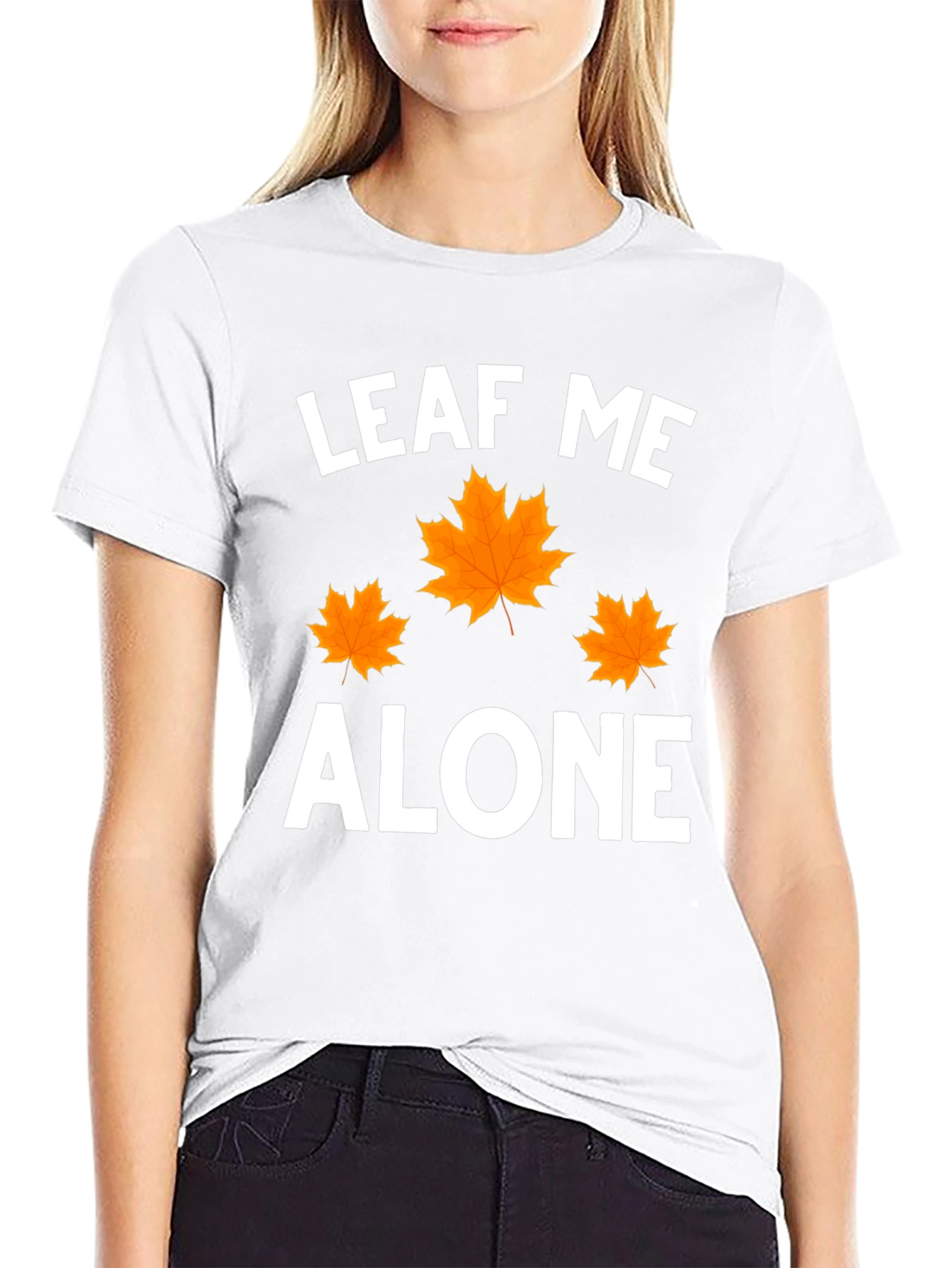 Leaf Me Alone Graphic T-Shirt