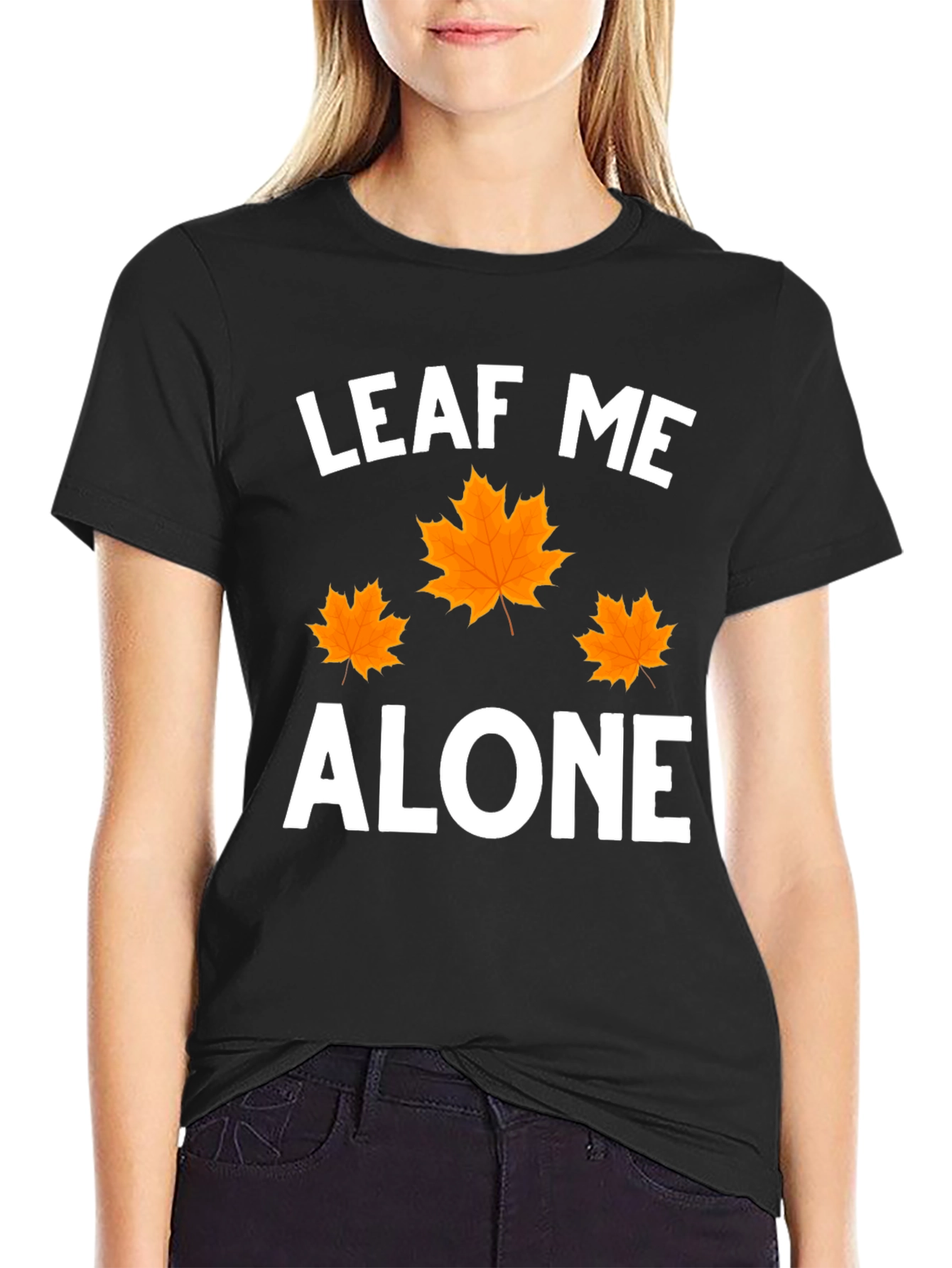 Leaf Me Alone Graphic T-Shirt