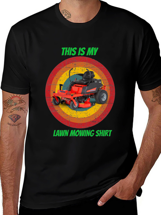 Lawn Mowing Shirt - Funny Graphic Tee