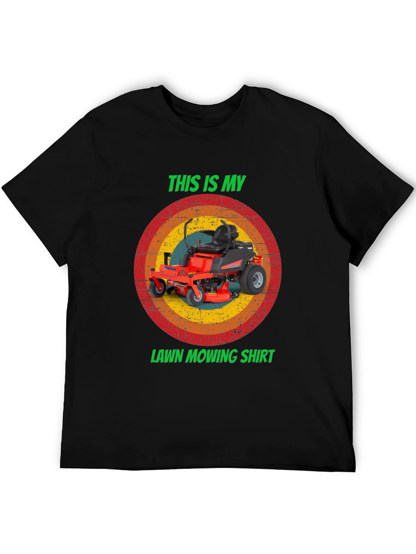 Lawn Mowing Shirt - Funny Graphic Tee