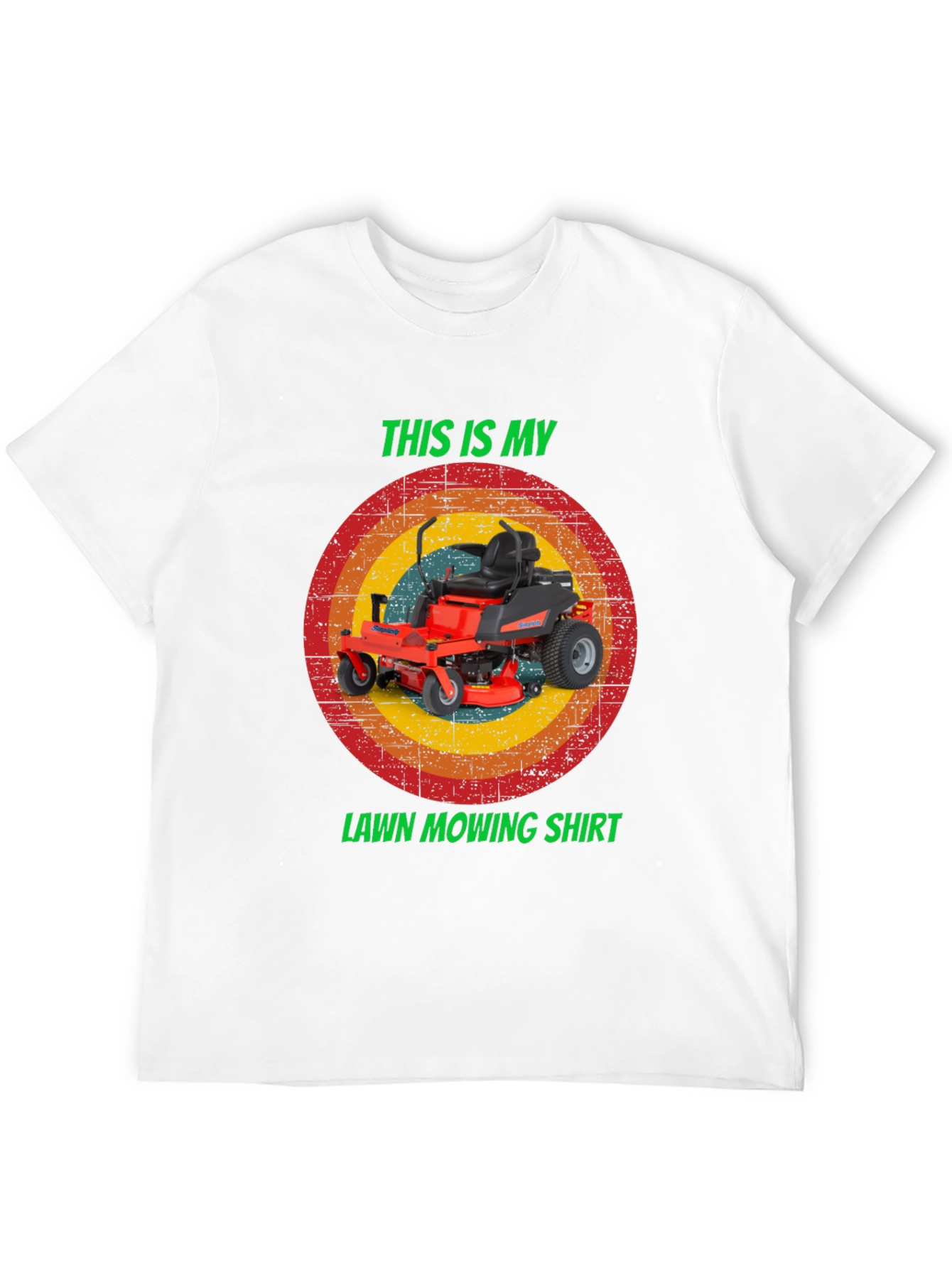 Lawn Mowing Shirt - Funny Graphic Tee
