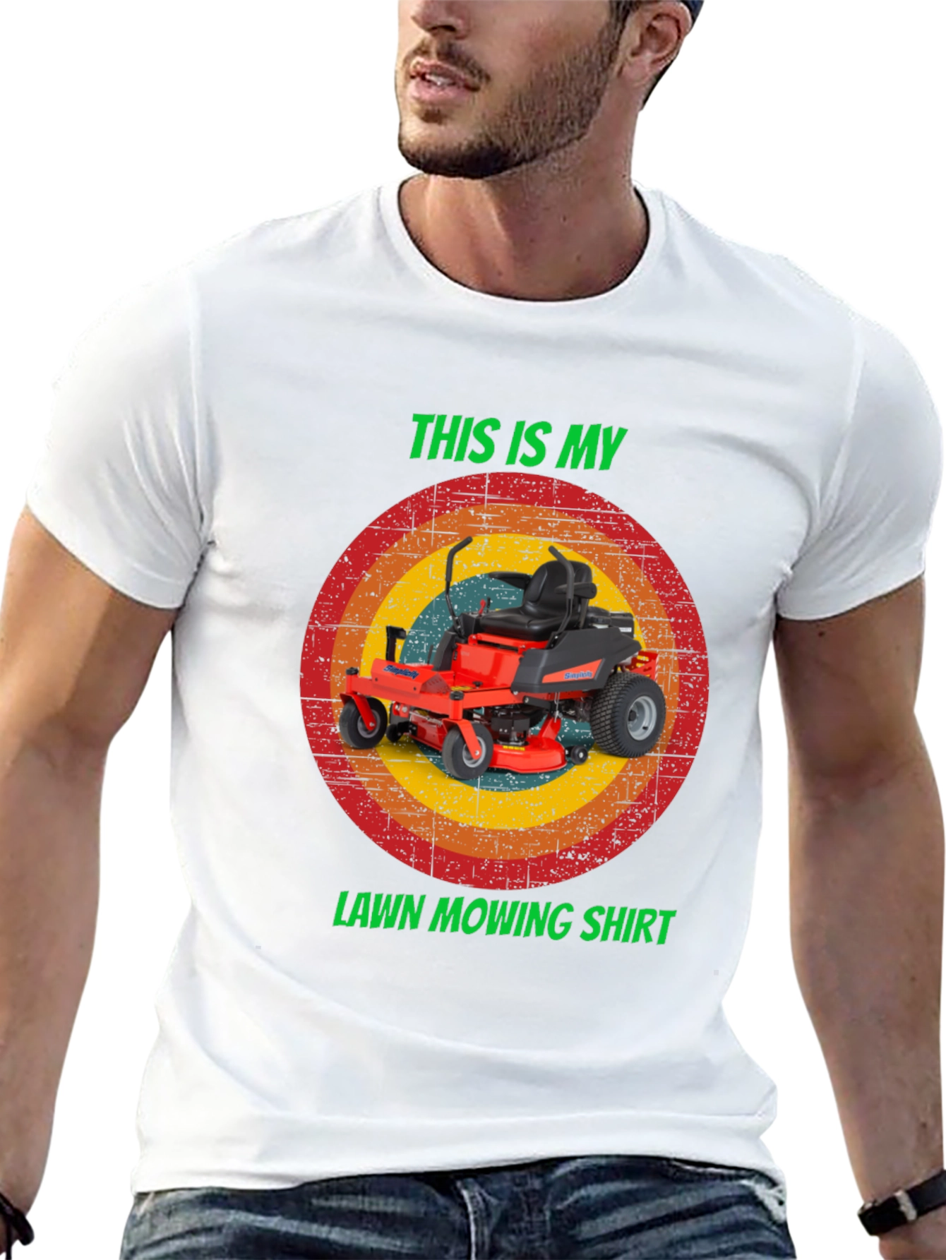 Lawn Mowing Shirt - Funny Graphic Tee