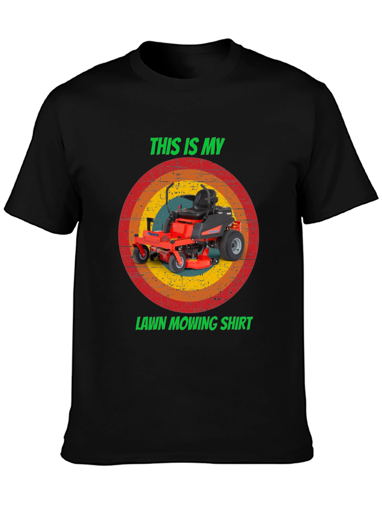 Lawn Mowing Shirt - Funny Graphic Tee